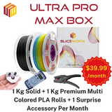 SLICEWORX Monthly Filament Subscriptions- ULTRA PRO MAX Box -US Only