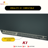 Sliceworx Creality K1/ Ender3 V3 SE/ Ender3 V3 KE Flex Dipped Plate Textured Spring Steel Sheet 235x235mm