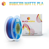 Sliceworx PLA Matte TriColor Filament 1.75 mm - RUBICON Blue-Pink-Gold Matte PLA (Copy)