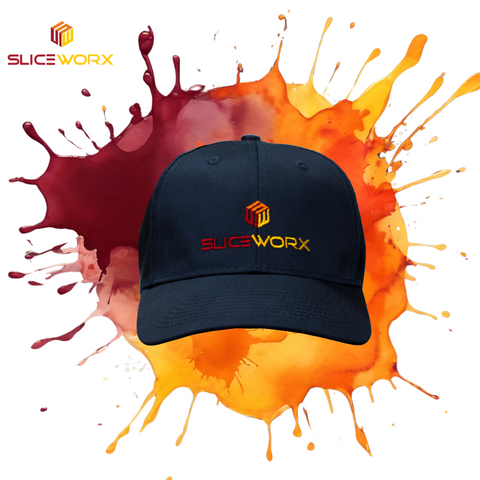 SLICEWORX Baseball Style Adjustable Cap With Logo