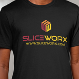 SLICEWORX Unisex Triblend T-shirt with Sliceworx Logo